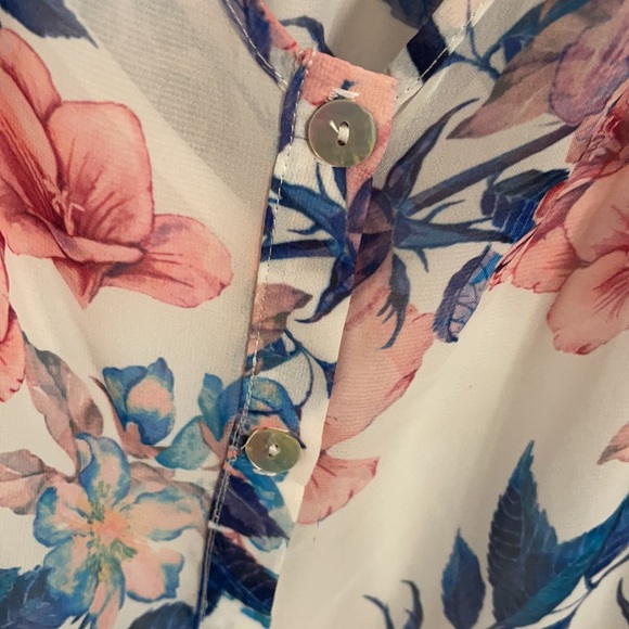 Show me your mumu sienna floral swing tunic dress in rosalita - Picture 3 of 4